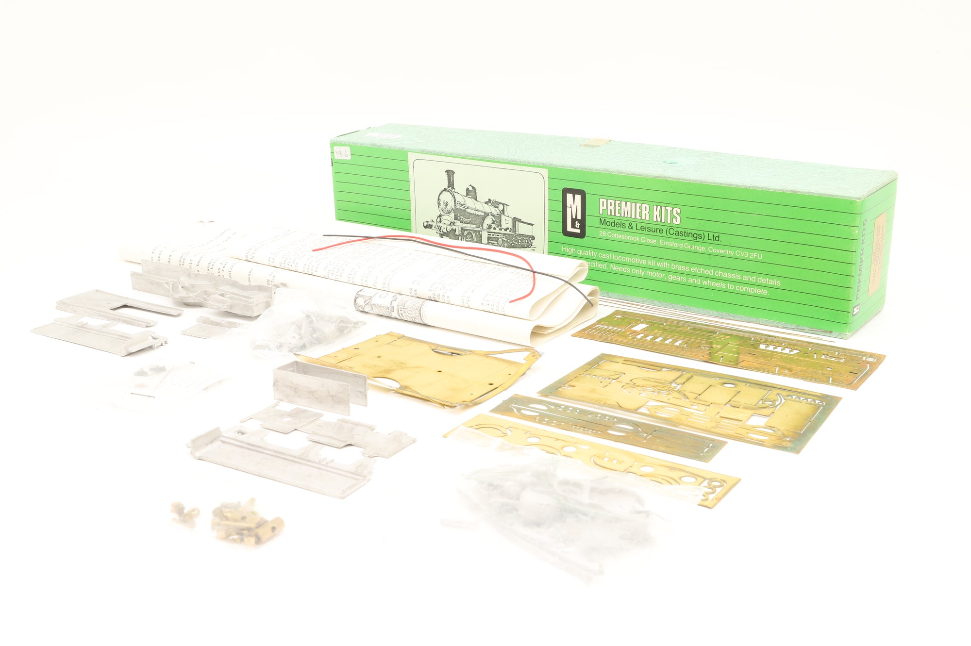 M & L Premier Kits OO PK28 LNWR Dreadnought Compound Loco & Tender Etched Brass & Cast Kit