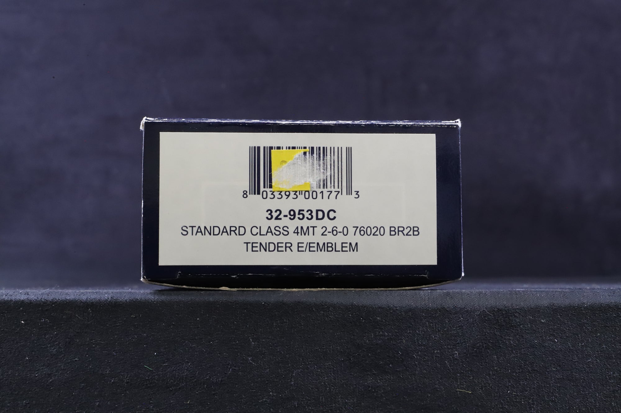 Bachmann OO 32-953DC Standard 4MT 76020 in Lined BR Black w/ BR2B Tender & Early Crests