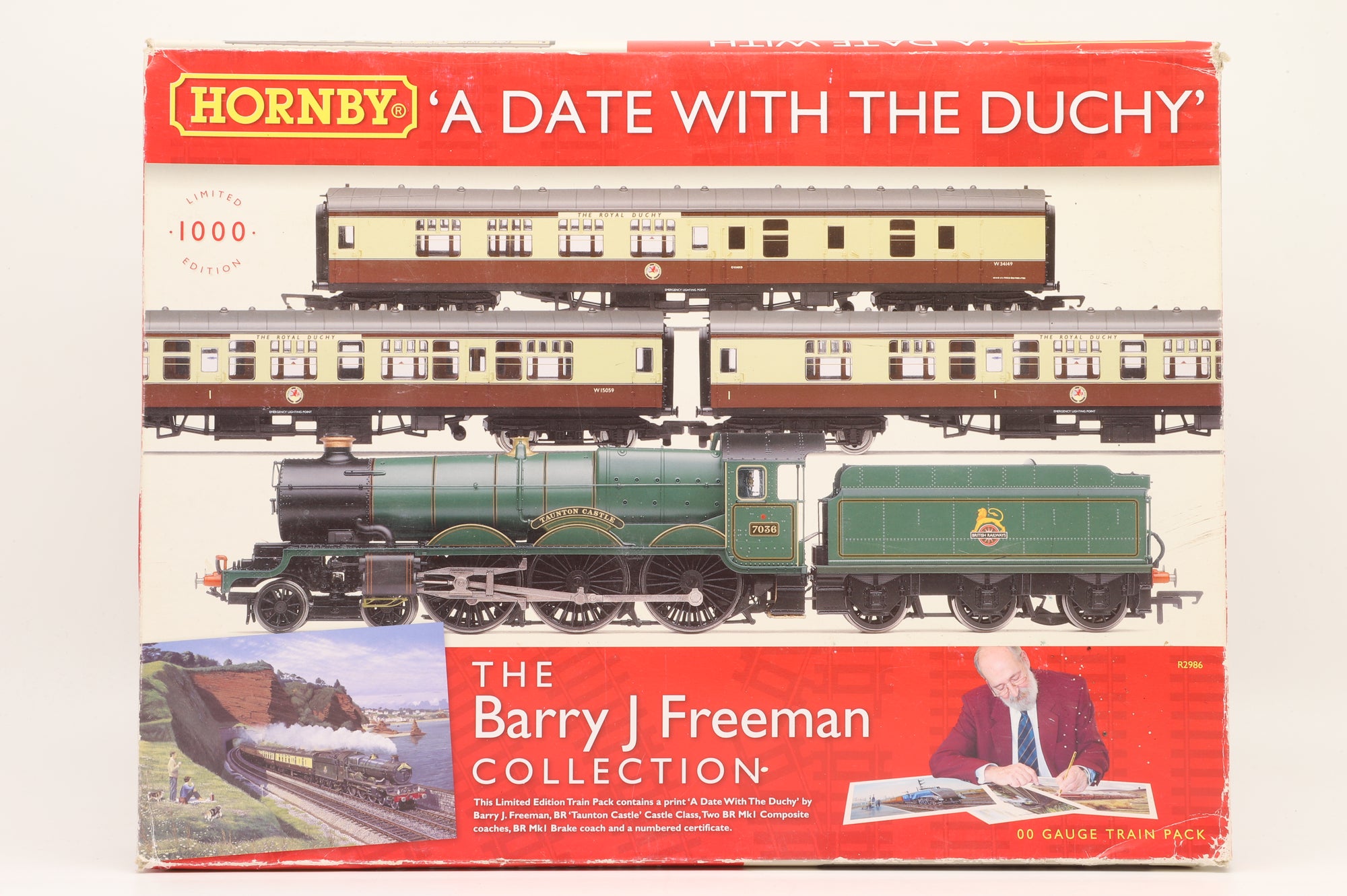 Hornby OO R2986 A Date With The Duchy Train Pack Ltd Ed 561/ 1000