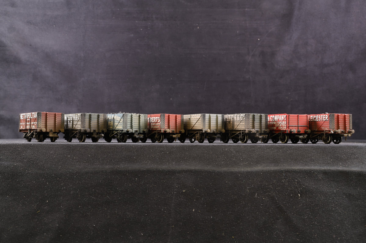 Bachmann OO Rake of 8 Private Owner Wagons