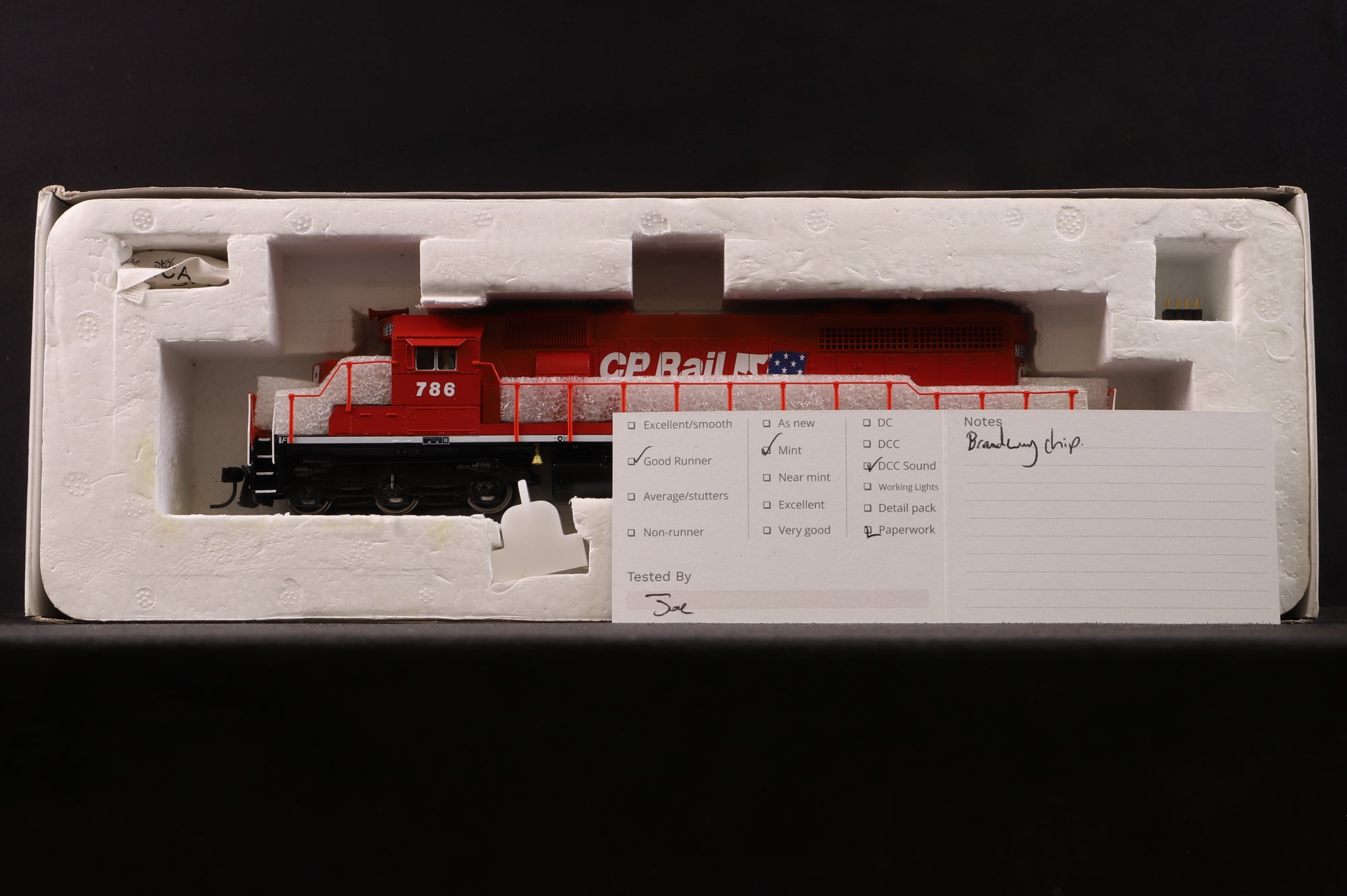 Broadway Models HO 5279 EMD SD40-2 No.786 in CP Rail Livery - DCC Sound