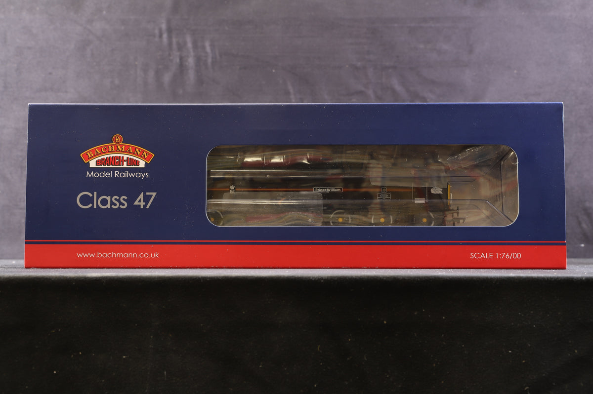 Bachmann OO 32-815Z Class 47 Diesel &#39;47798&#39; &#39;Prince William&#39; EWS Royal Claret&#39; Excl. NRM