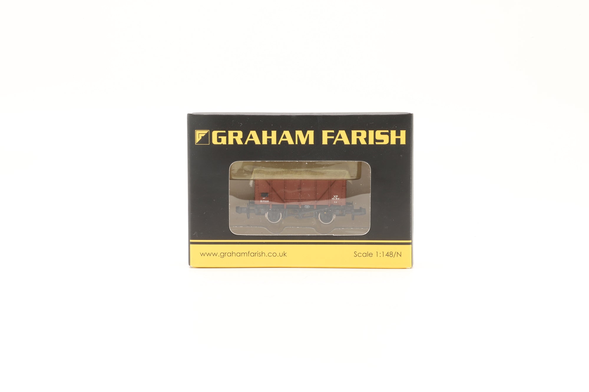 Graham Farish N Rake of 4 Bauxite Vans