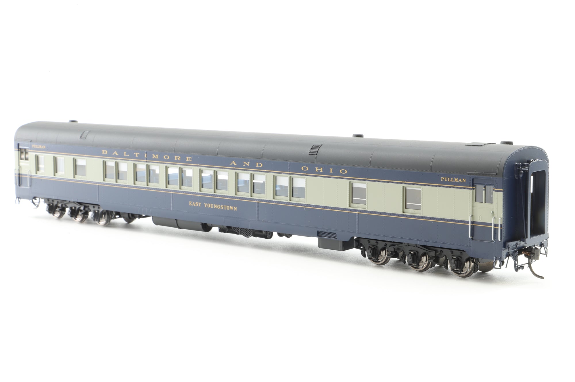 The Coach Yard HO Brass 2140m Passenger car set B&O BALTIMORE & OHIO