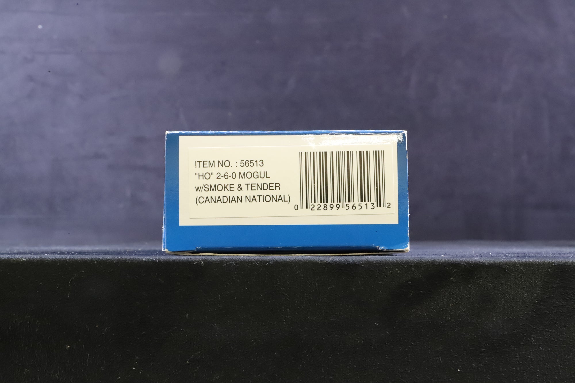 Bachmann HO 56513 2-6-0 Mogul No.6012 in Canadian Nation Black - Working Smoke/Steam Unit