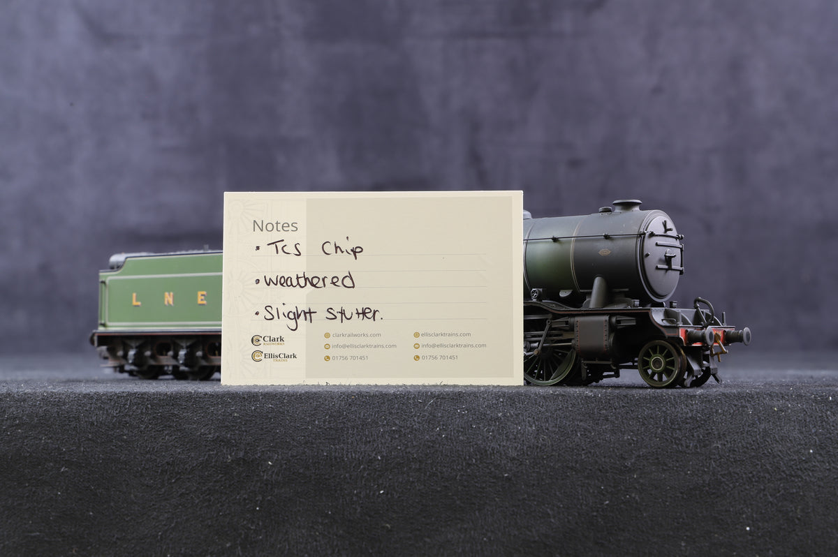 Bachmann OO 32-279 K3 2-6-0 &#39;1935&#39; Doncaster Green Weathered, DCC Fitted