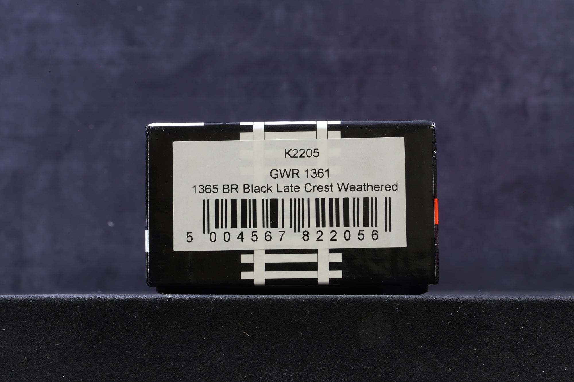 KMRC OO K2205 GWR 1361 1365 in BR Black with Late Crests - Heavily Weathered