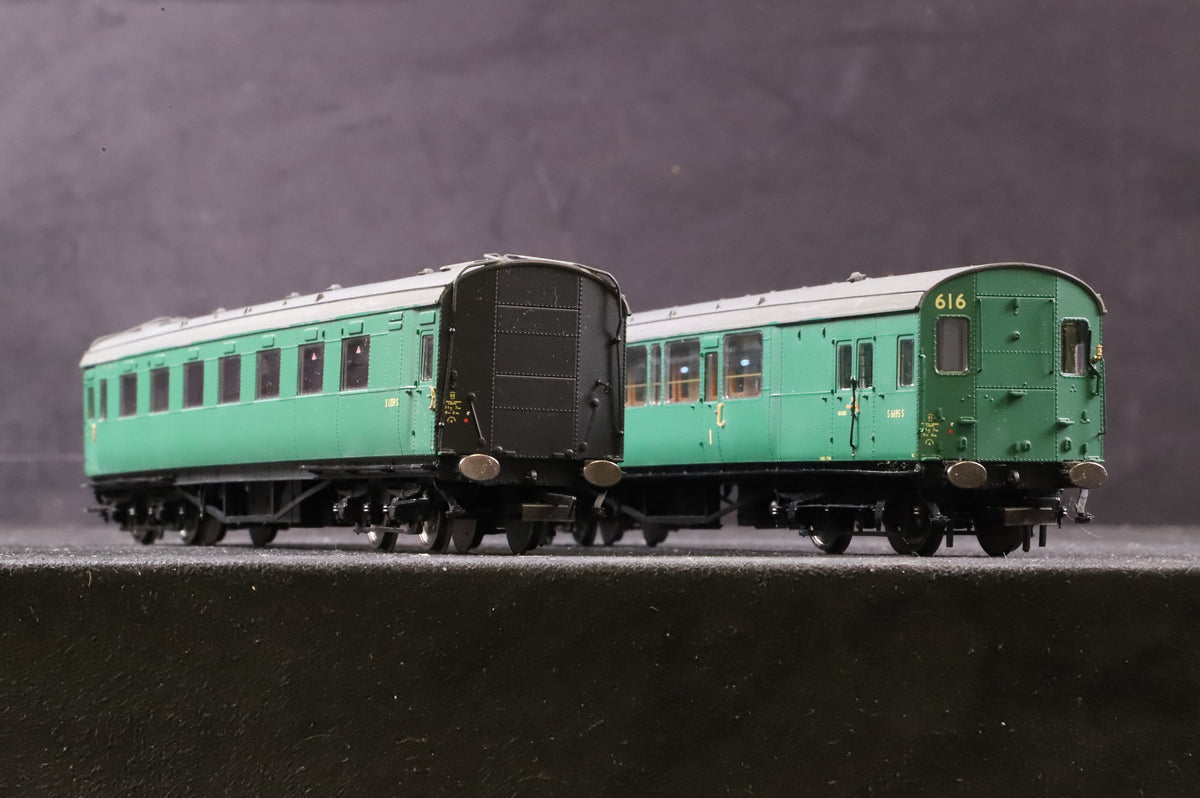 WORKSHOP Hornby OO R4534A Maunsell Push Pull Set in BR(S) Green