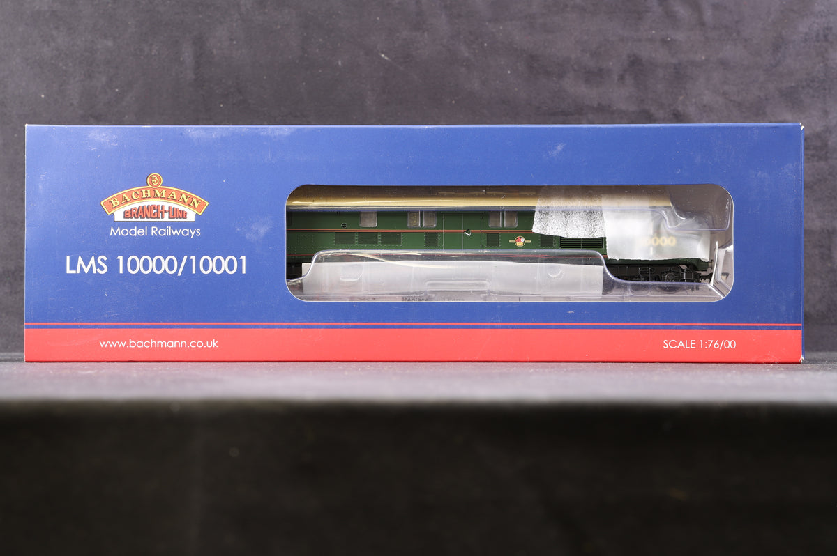 Bachmann OO 31-995 LMS &#39;10000&#39; BR Green Lined Orange &amp; Black, DCC Fitted