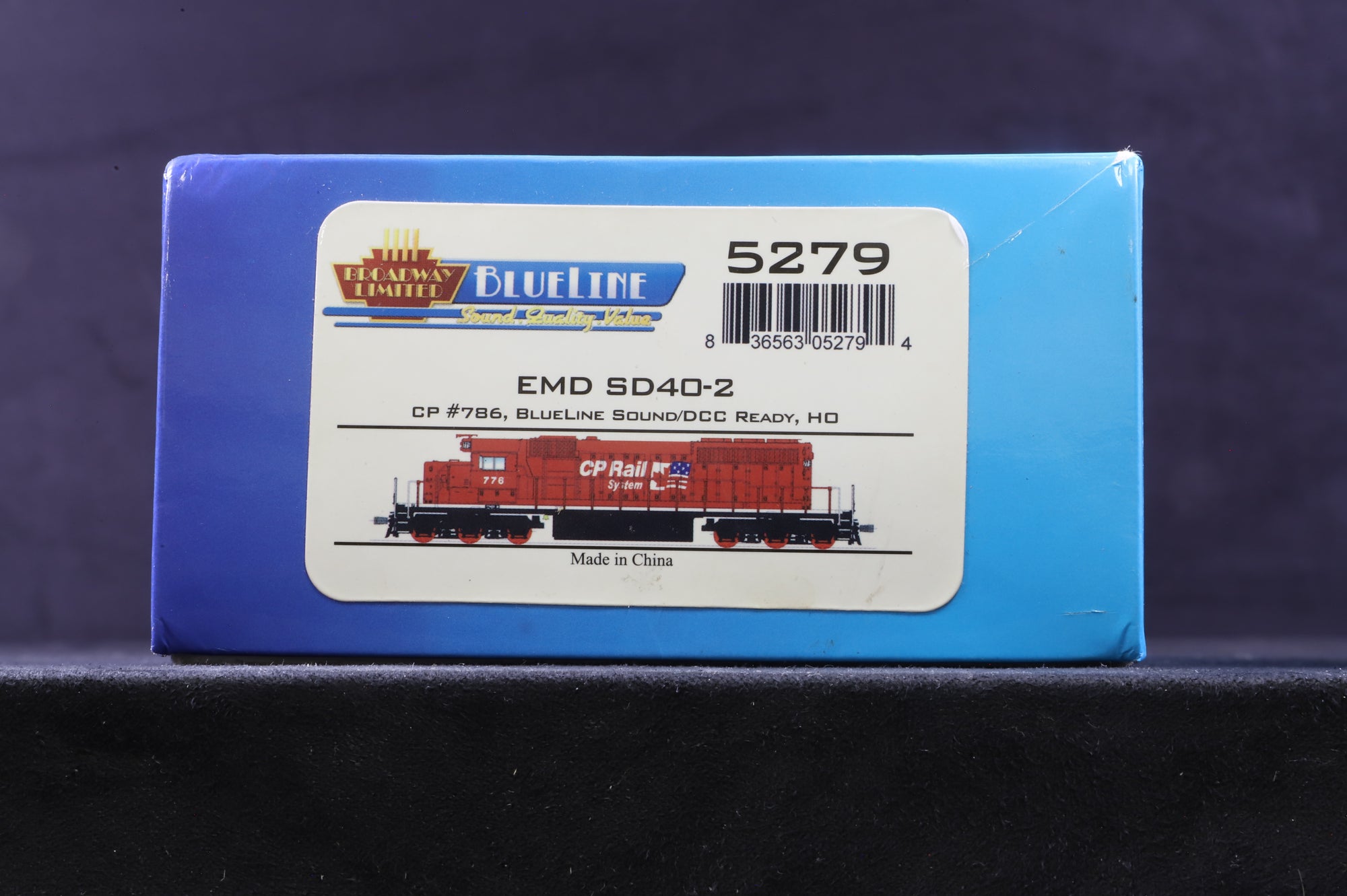 Broadway Models HO 5279 EMD SD40-2 No.786 in CP Rail Livery - DCC Sound
