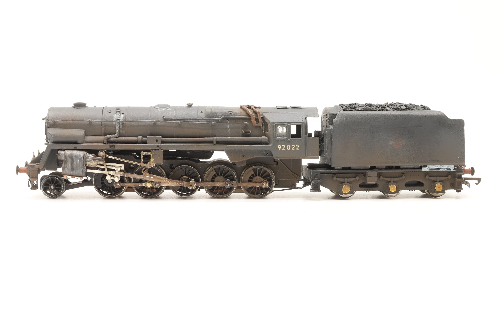 WORKSHOP Modified Hornby OO Crosti 9F '92022' BR Black Weathered