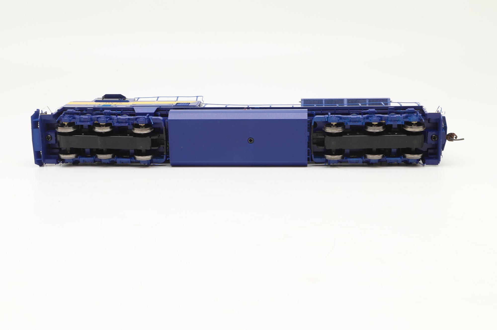 MTH HO 80-2018-1 SD70M #EMDX75 in Electromotive Blue/Yellow - DCC Sound