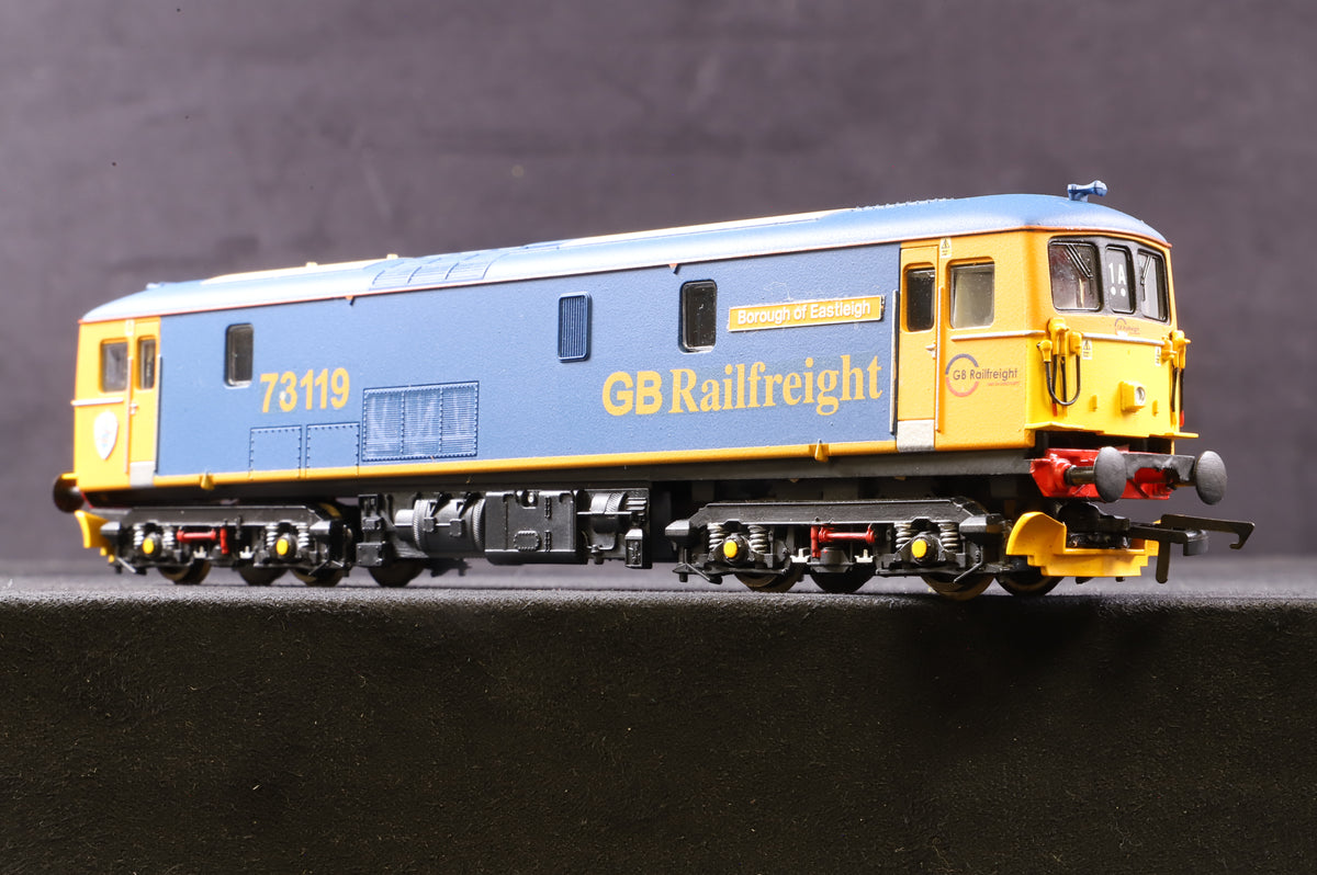 Hornby Class 73 &#39;73119&#39; GB Rail freight Repainted, Renumbered &amp; Renamed