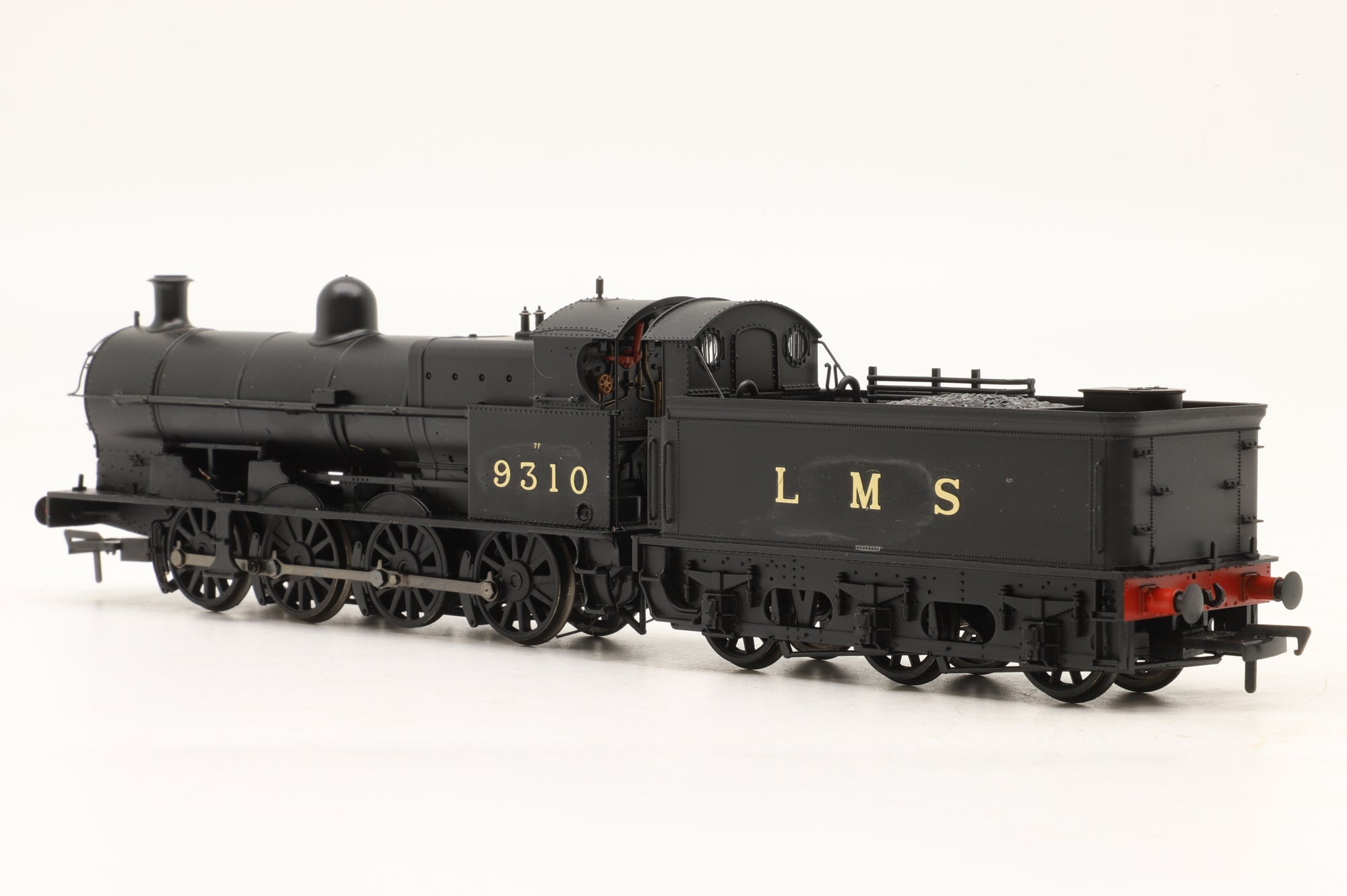 Bachmann OO 31-476 Class G2 9310 LMS Black without Tender Back Cab, Re-Numbered