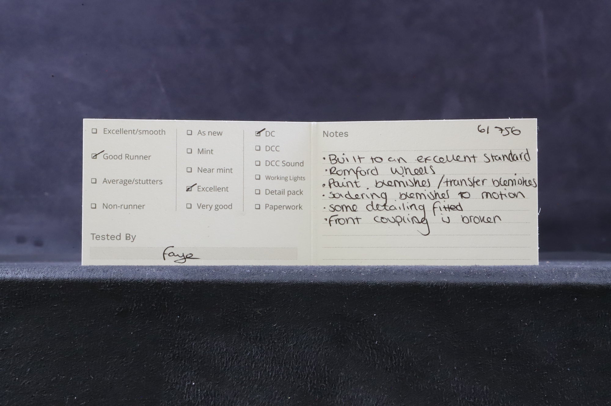 Nu-Cast OO Kit Built LNER K2 '61756'