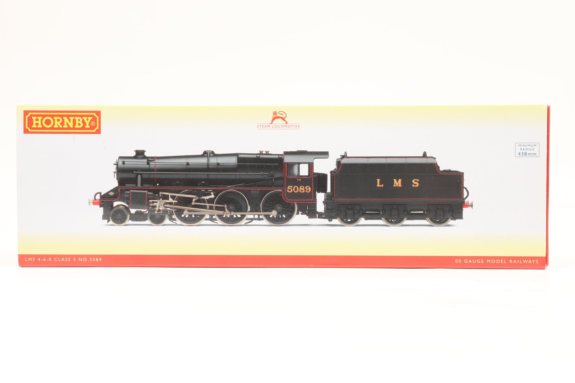 Hornby OO R3616 Class 5MT '5089' LMS Lined Black
