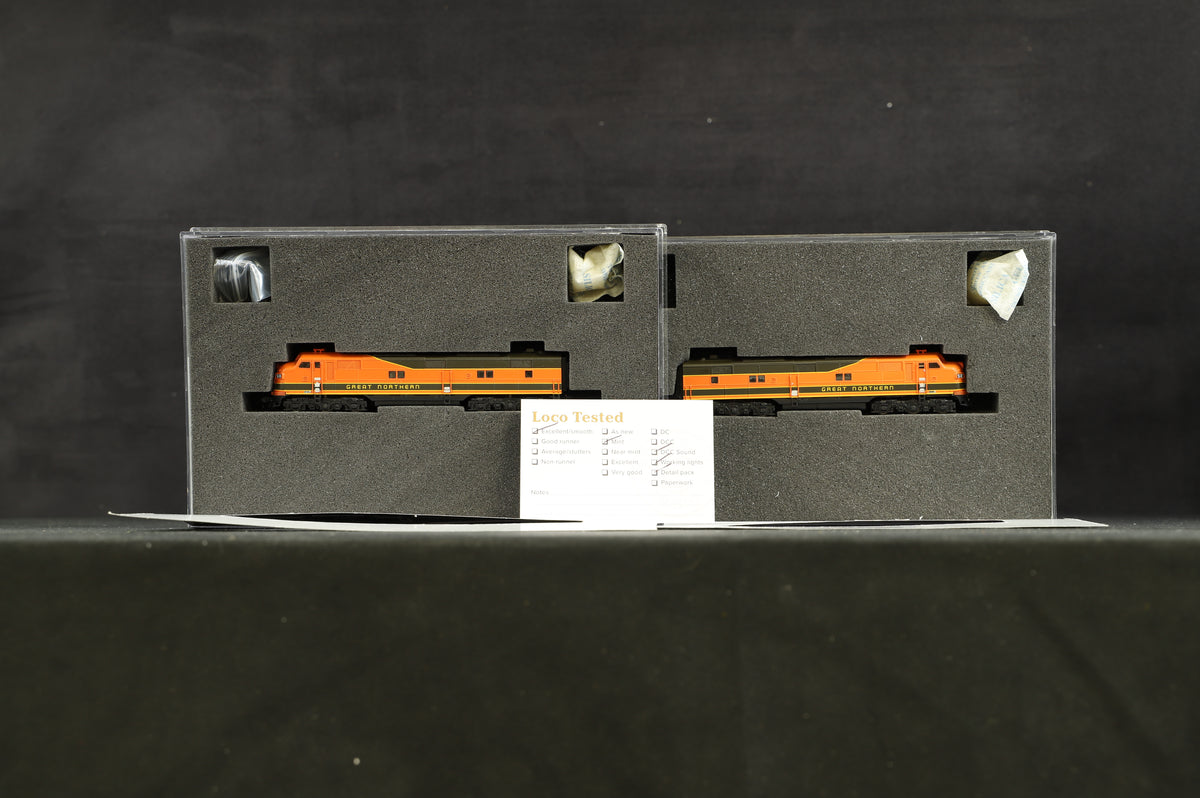 Precision Craft Models N 613 &amp; 616 EMD E74 GN &#39;512&#39; &amp; &#39;510&#39; (1xPowered &amp; 1xDummy), DCC Sound