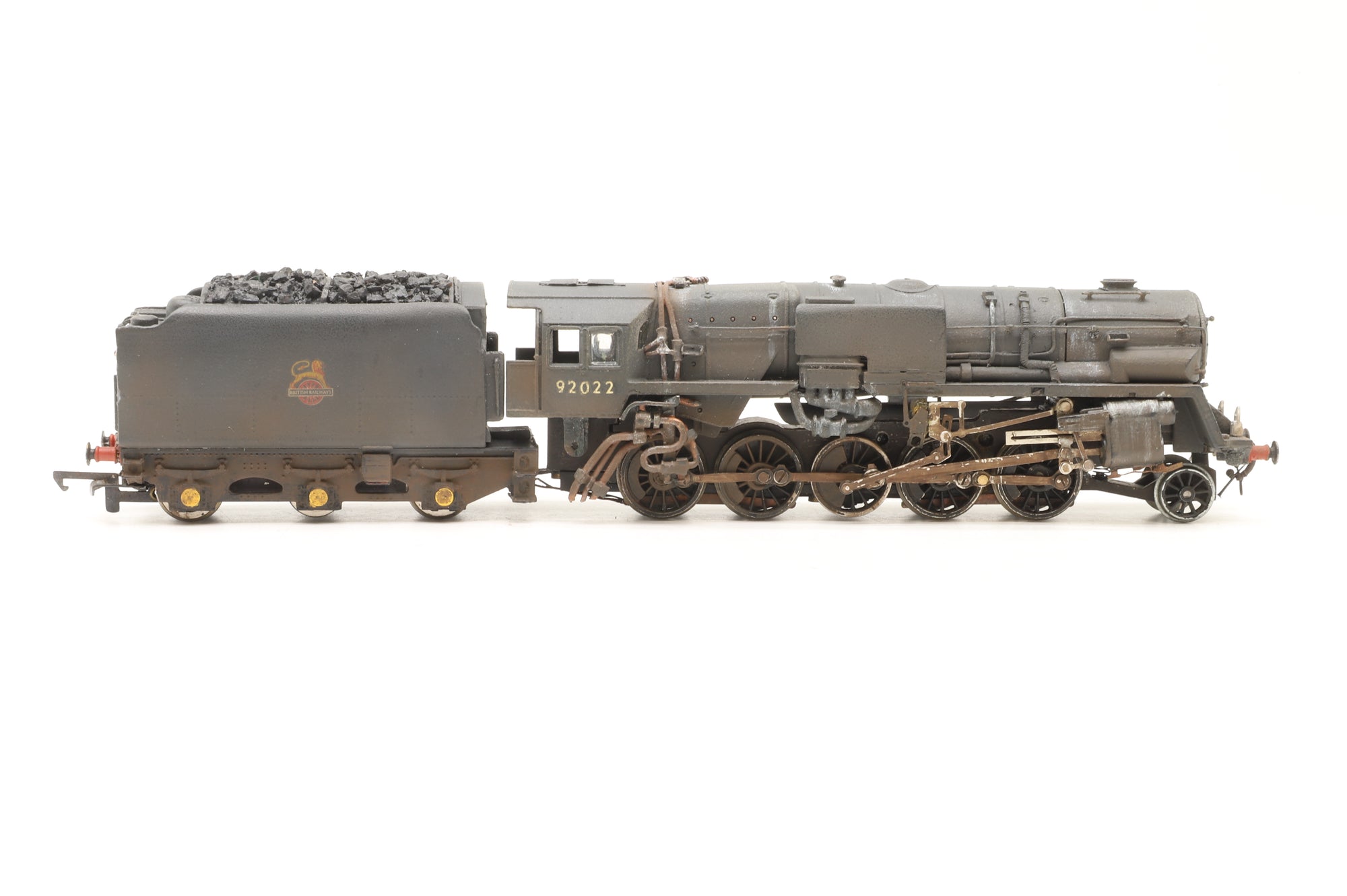 WORKSHOP Modified Hornby OO Crosti 9F '92022' BR Black Weathered