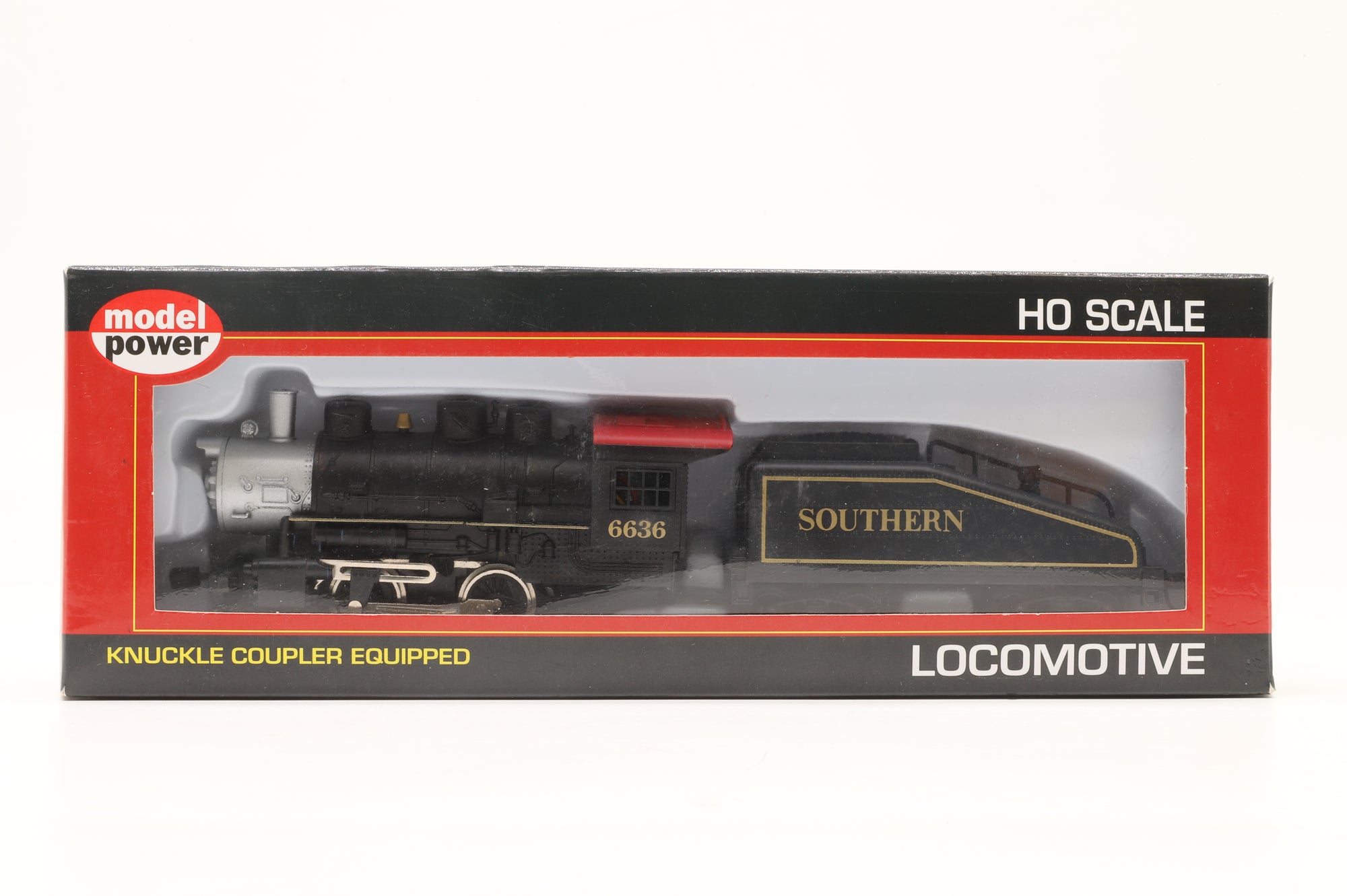 Model Power HO 96636 0-4-0 Steam Locomotive Shifter & Tender