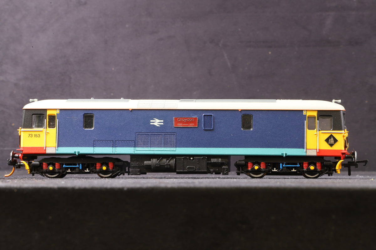 Hornby OO Class 73 &#39;73 153&#39; &#39;Croydon&#39;, Repaint, name &amp; number - Dummy, No Motor