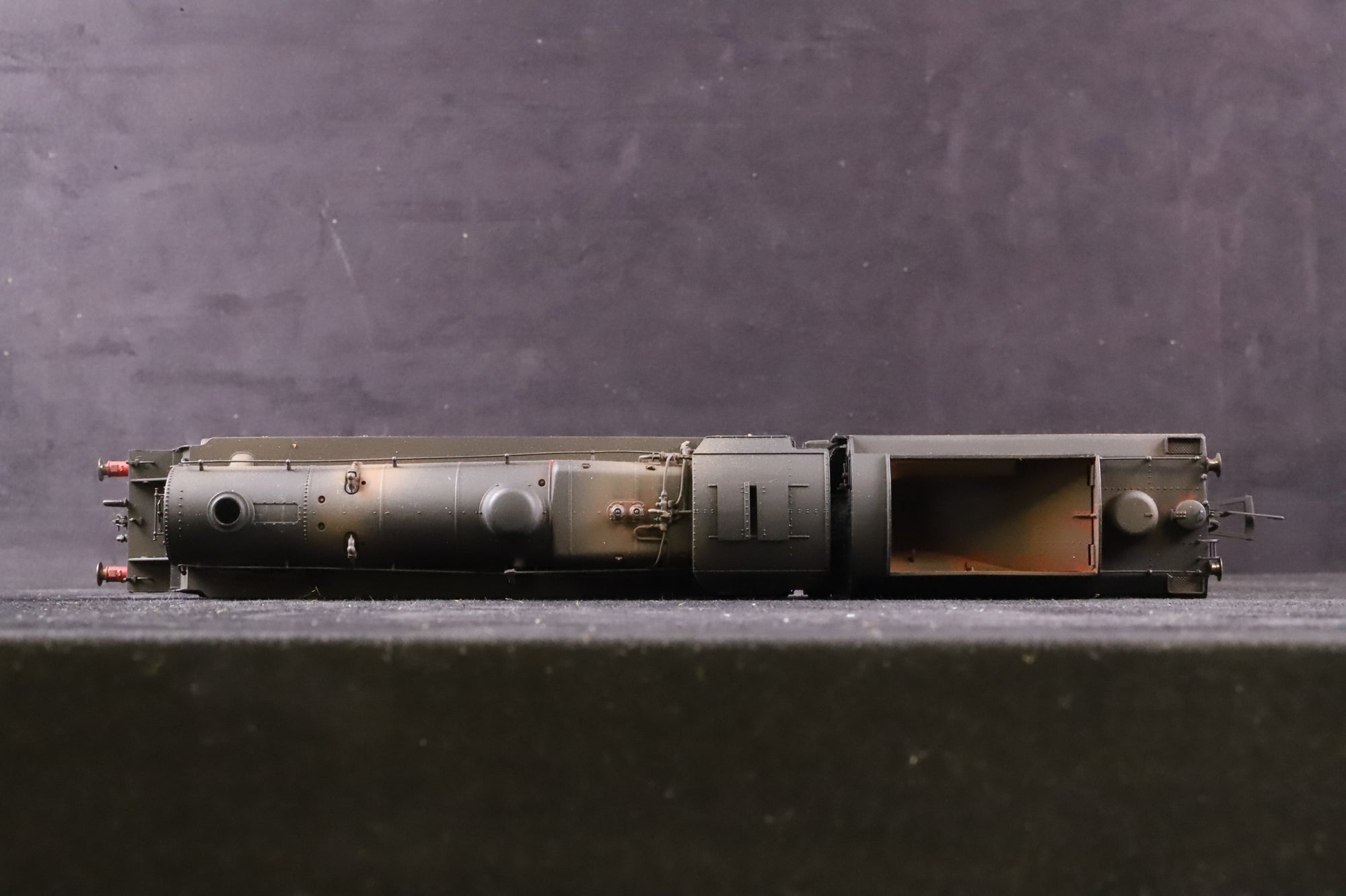 Hornby OO R2715 Standard Class 4MT '75059' BR Black L/C Weathered & Renumbered DCC Fitted