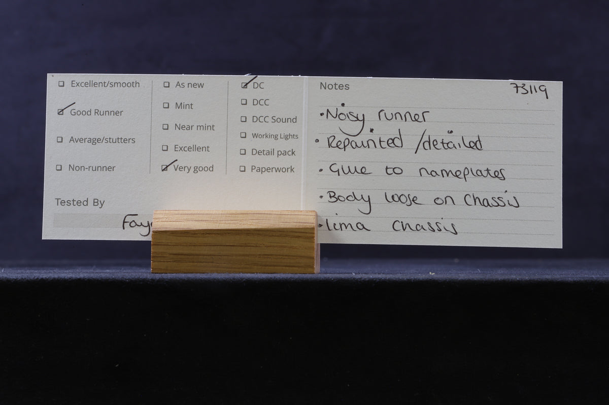 Hornby Class 73 &#39;73119&#39; GB Rail freight Repainted, Renumbered &amp; Renamed