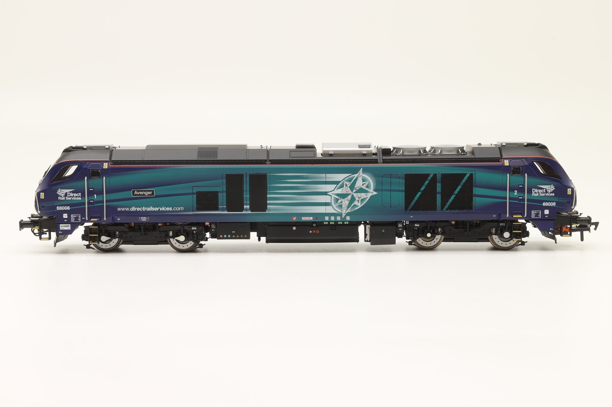 Dapol OO 4D-022-010 Class 68 '68008' 'Avenger' DRS, DCC Fitted
