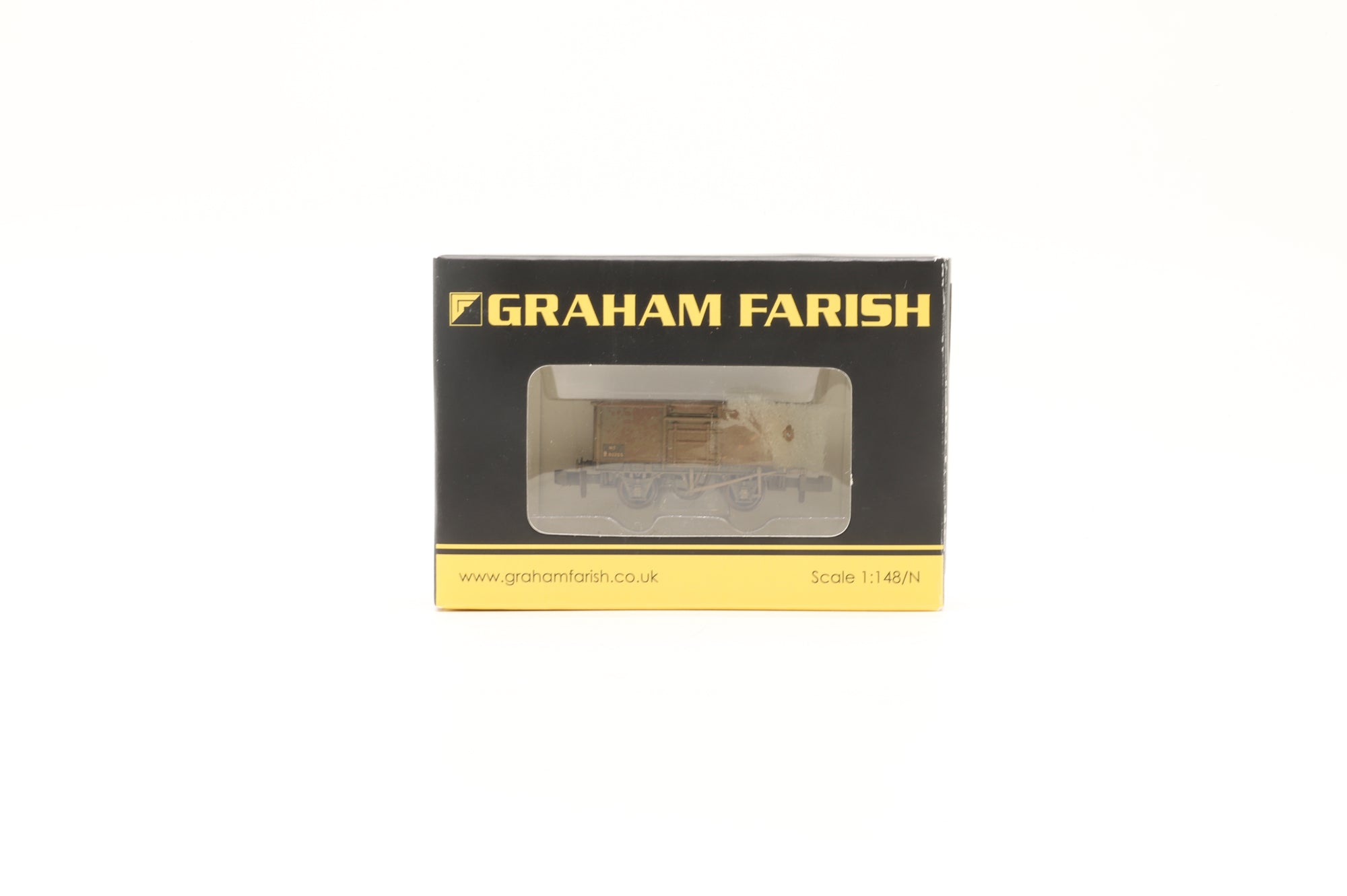Graham Farish N Rake of 3 Weathered Steel Mineral Wagons