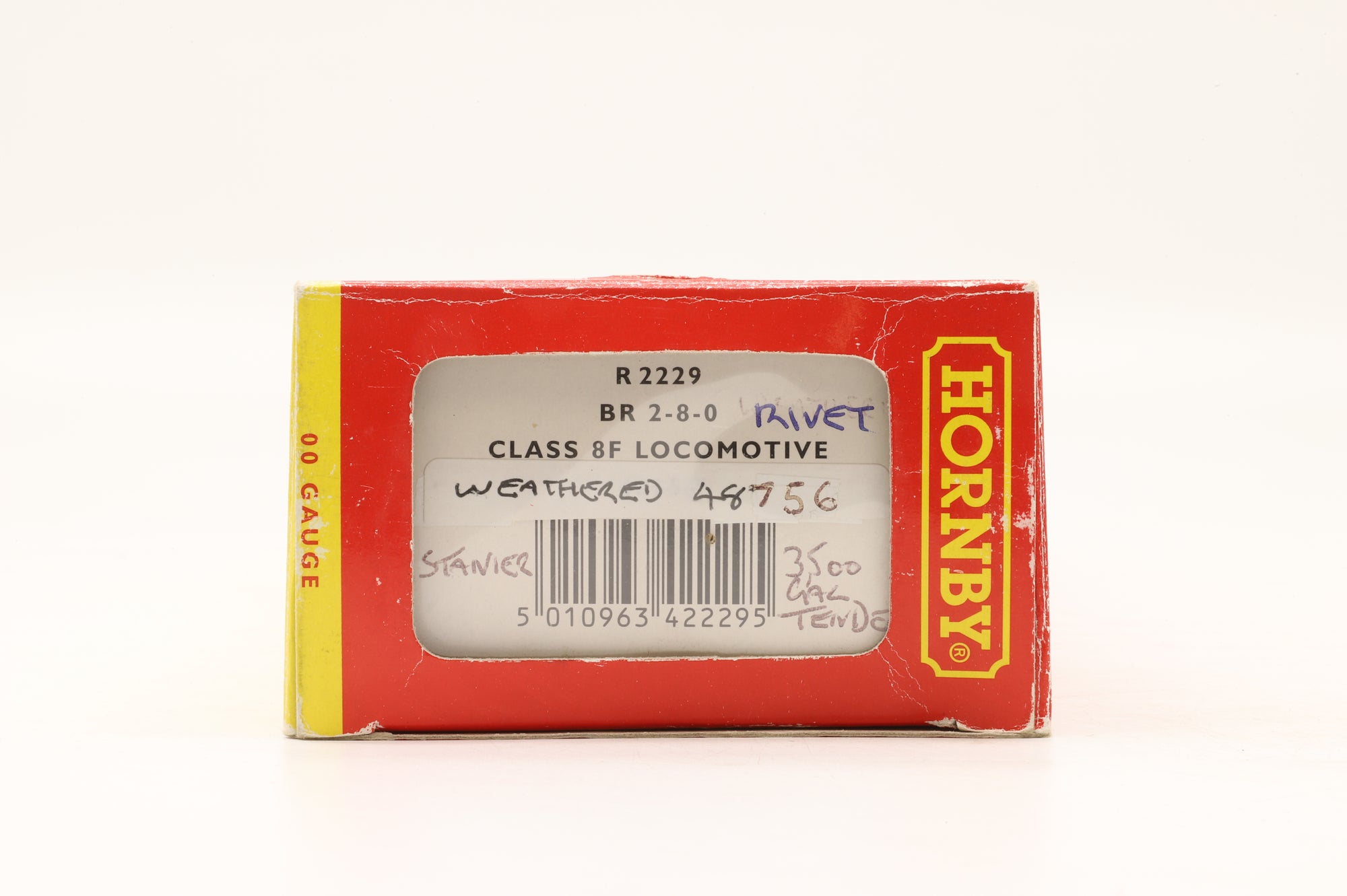 Hornby OO R2229 Class 8F '48756' BR Black E/C Weathered & Renumbered
