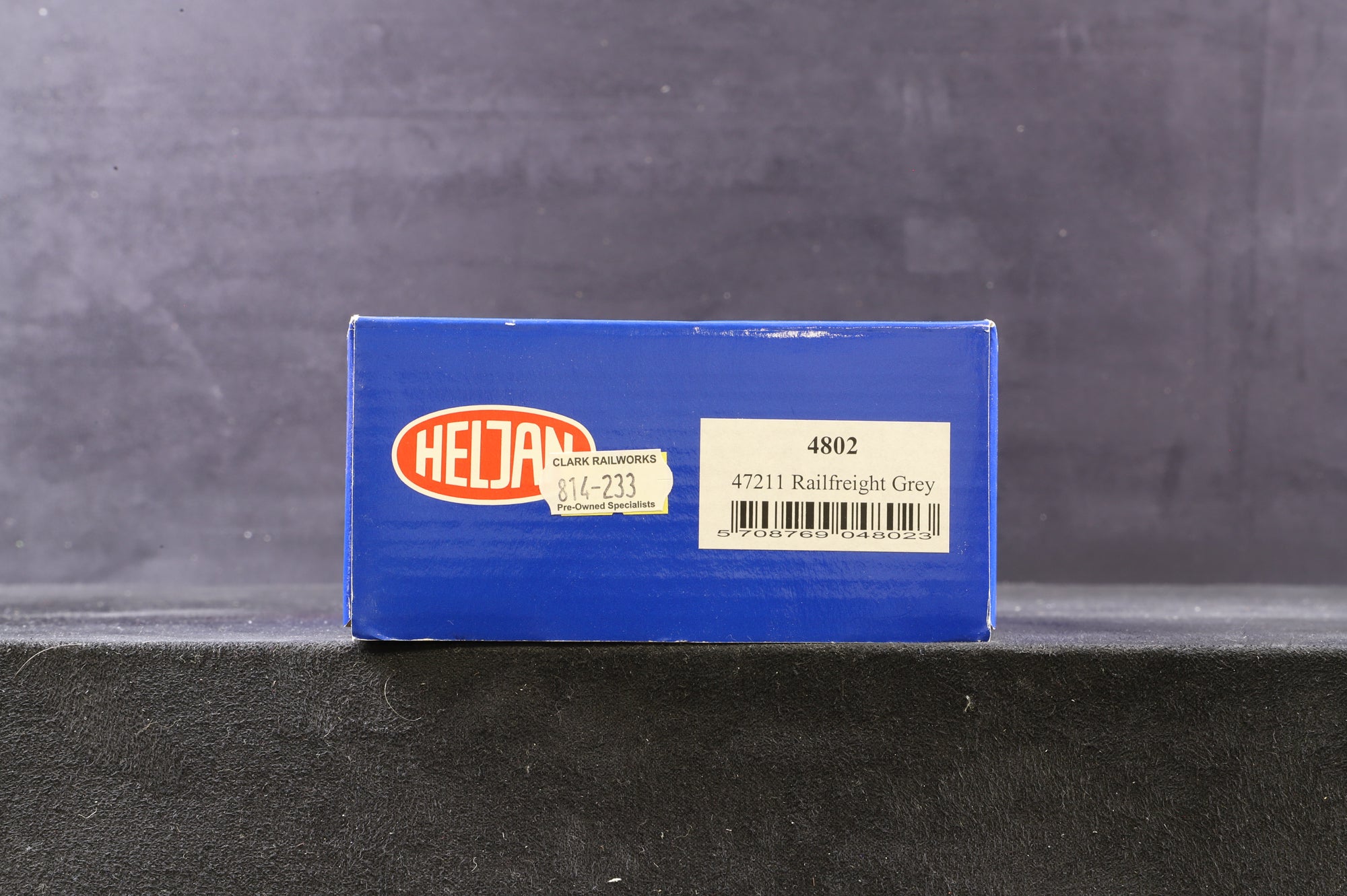 Heljan OO 4802 Class 47/0 '47211' Railfreight Grey Large logo & Yellow cab ends
