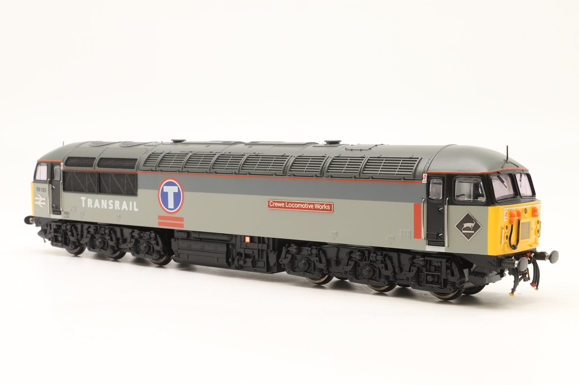 Hornby OO Class 56 56133 'Crewe Loco Works' in Railfreight/Transrail Livery