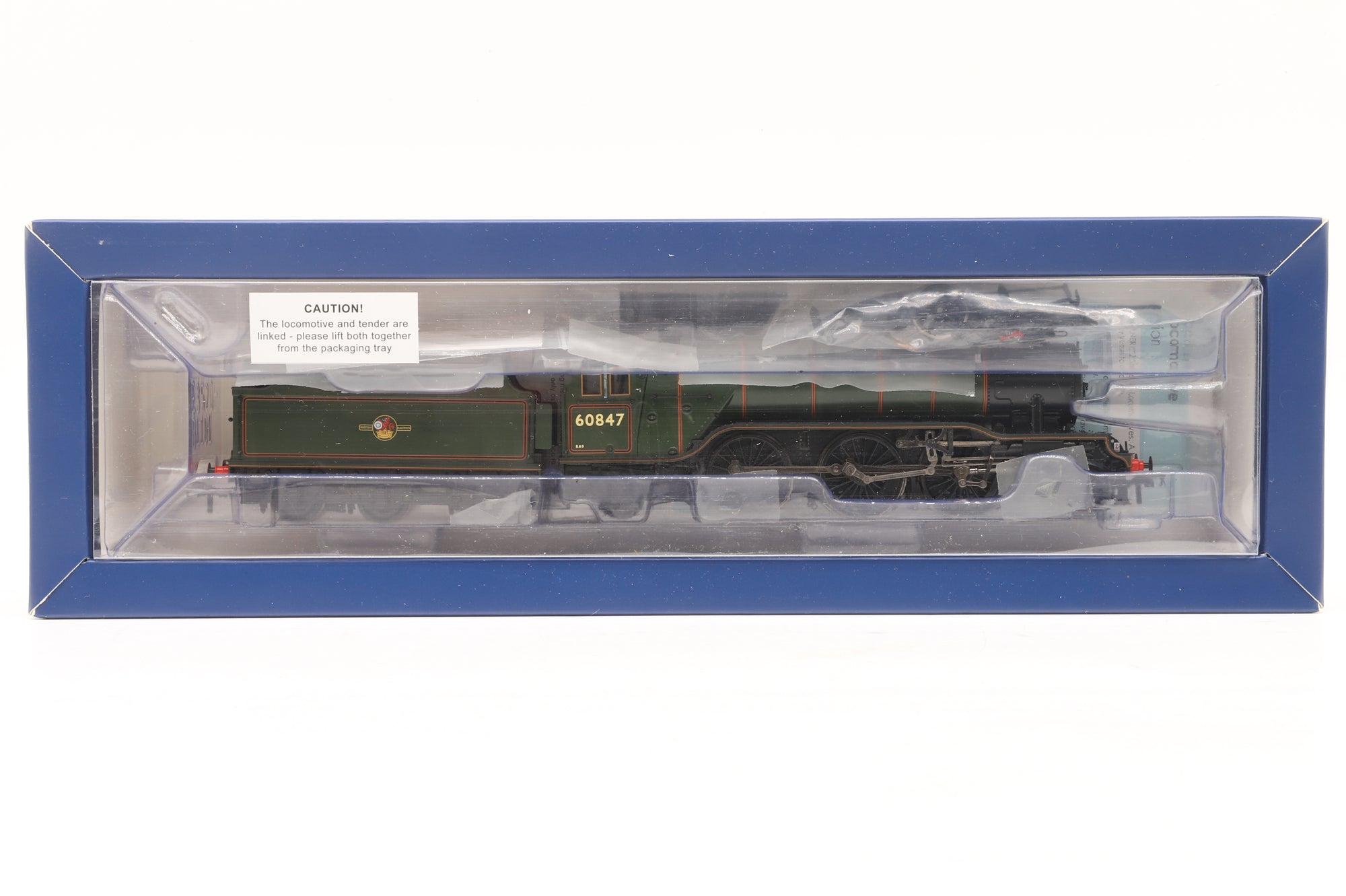 Bachmann OO 35-202SF LNER Class V2 '60847' 'St Peter's School'  BR Lined Green L/C DCC Sound