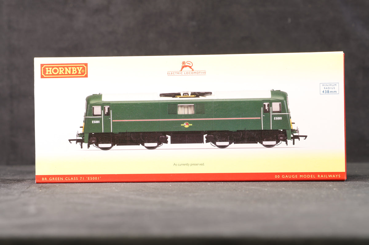 Hornby OO R3373 BR Green Class 71 &#39;E5001&#39;