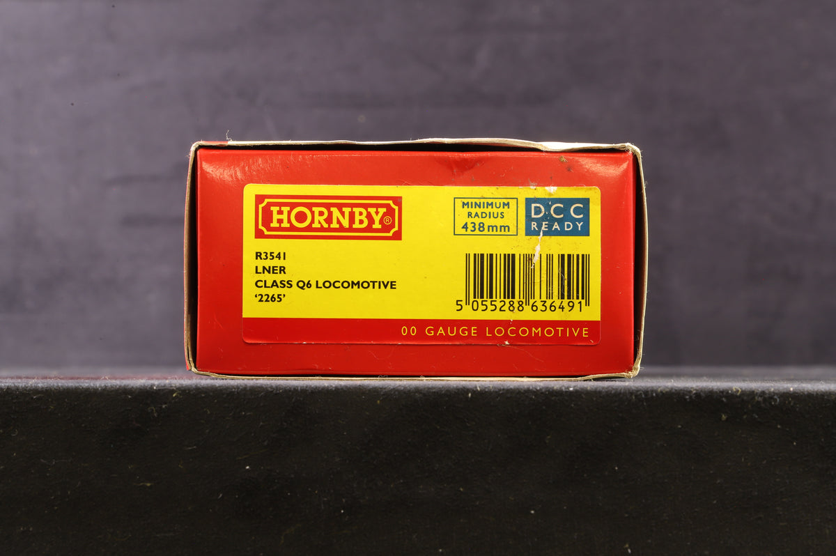 Hornby OO R3541 Class Q6 &#39;2265&#39; LNER Black