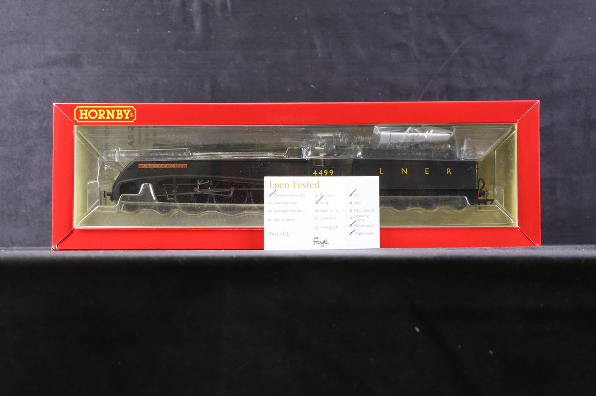 Hornby OO R3441 Class A4 &#39;4499&#39; &#39;Sir Murrough Wilson&#39; NE Black