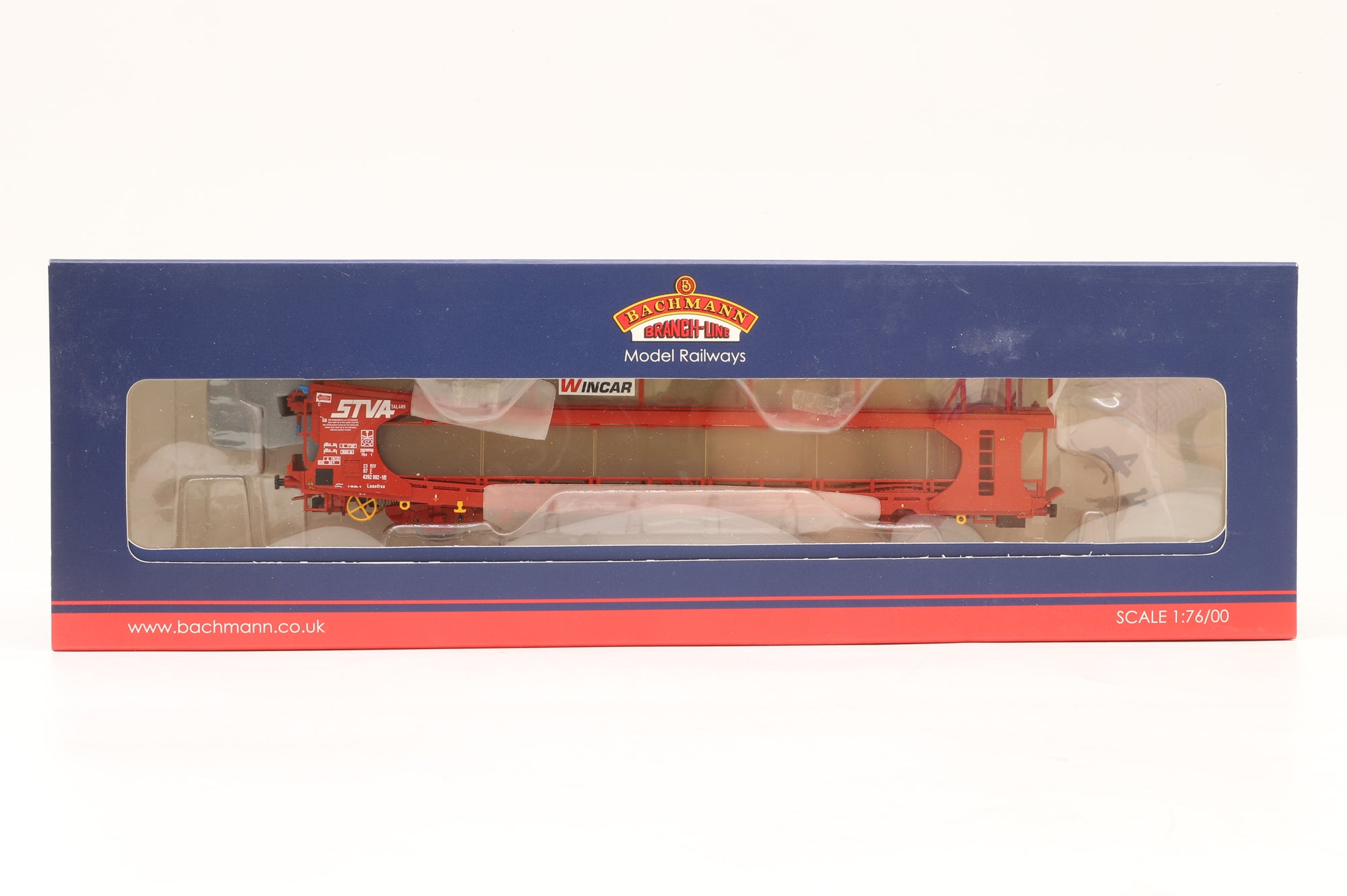 Bachmann OO 38-250 IPA Twin Pack Double Deck Car Transporter STVA Red