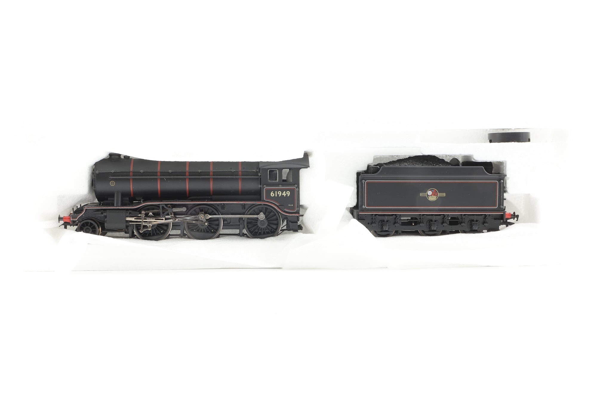 Bachmann OO 32-277 K3 '61949' BR Lined Black L/Crest Stepped Tender