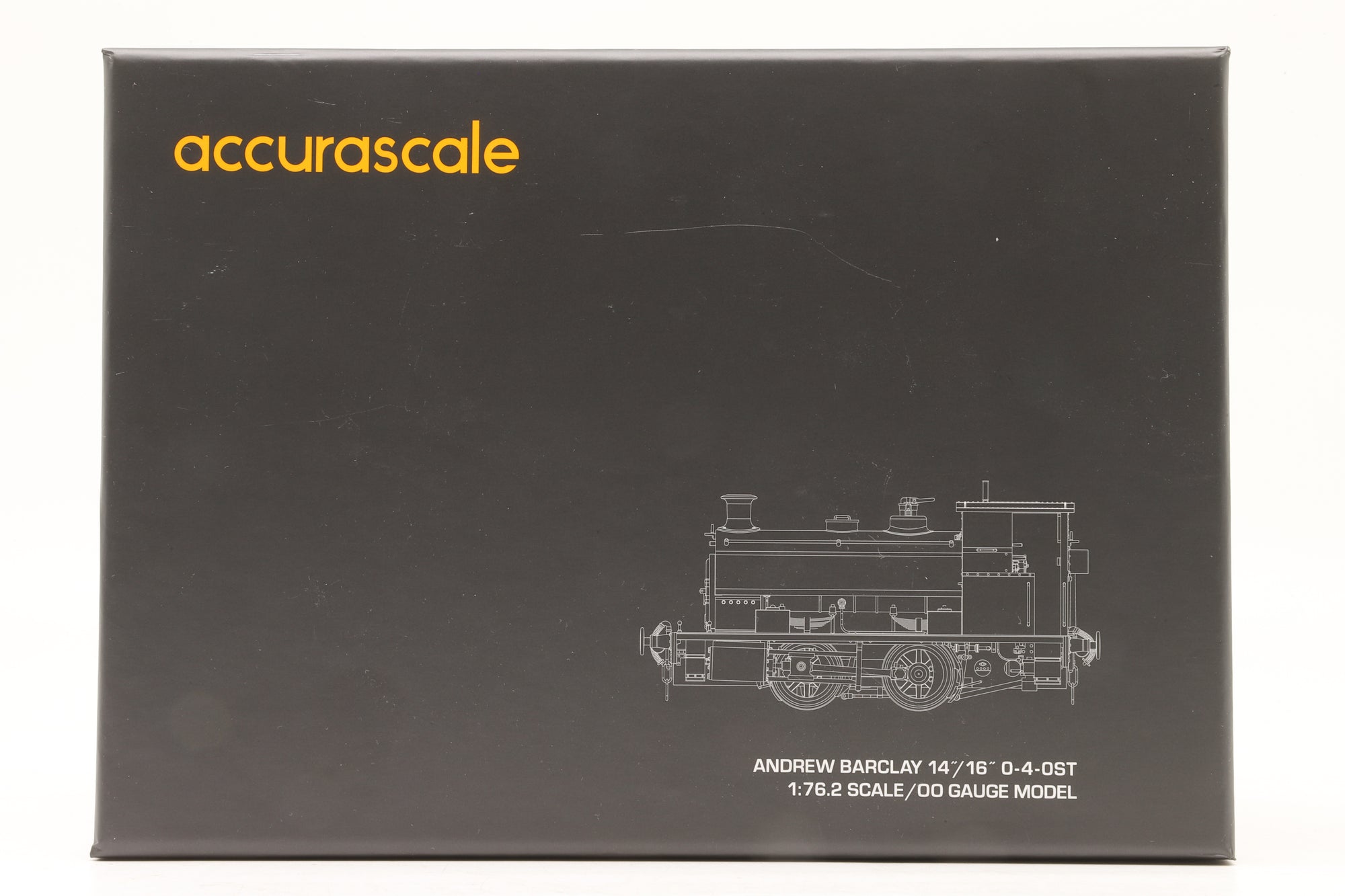 Accurascale OO ACC2998 Andrew Barclay 0-4-0ST 14'' 'Victory' in Maroon w/ Wasp Stripes