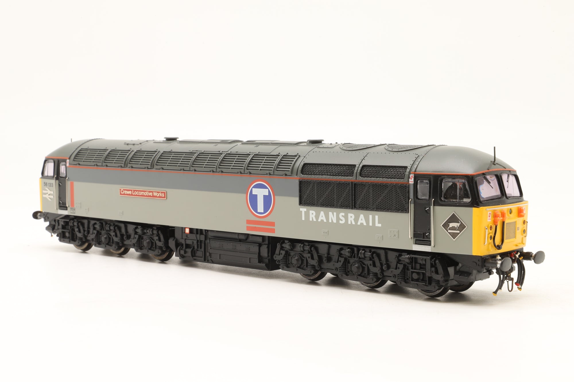 Hornby OO Class 56 56133 'Crewe Loco Works' in Railfreight/Transrail Livery