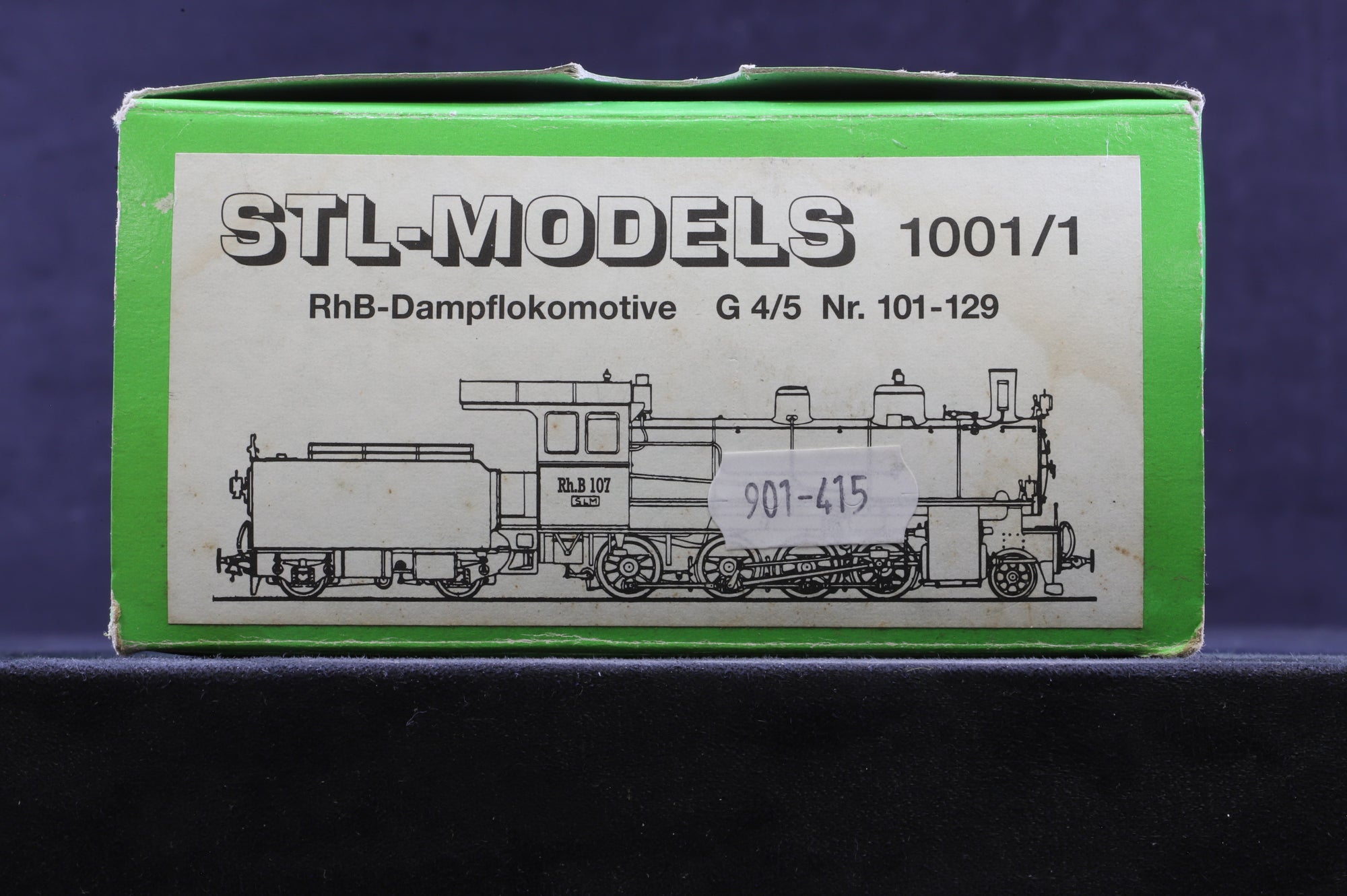 STL-Models HOm 1001/1 G 4/5 Nr 101-129 Steam Locomotive