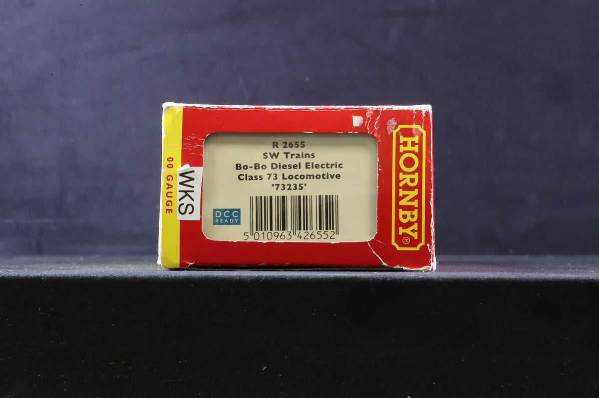 WORKSHOP Hornby OO R2655 Class 73 73019 &#39;Battle of Britain&#39; in SWT Livery - Weathered