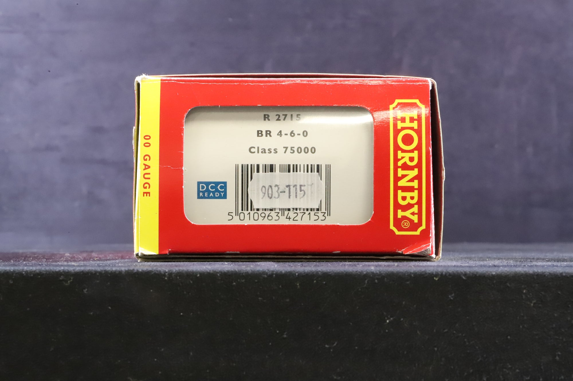 Hornby OO R2715 Standard Class 4MT '75059' BR Black L/C Weathered & Renumbered DCC Fitted
