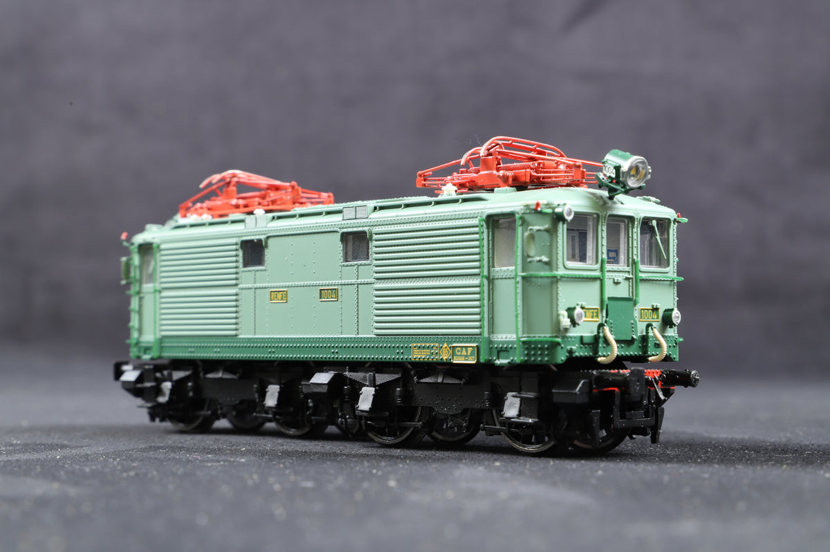 Electrotren HO 2755 Locomotora 281 Renfe (1004) (Verde claro)