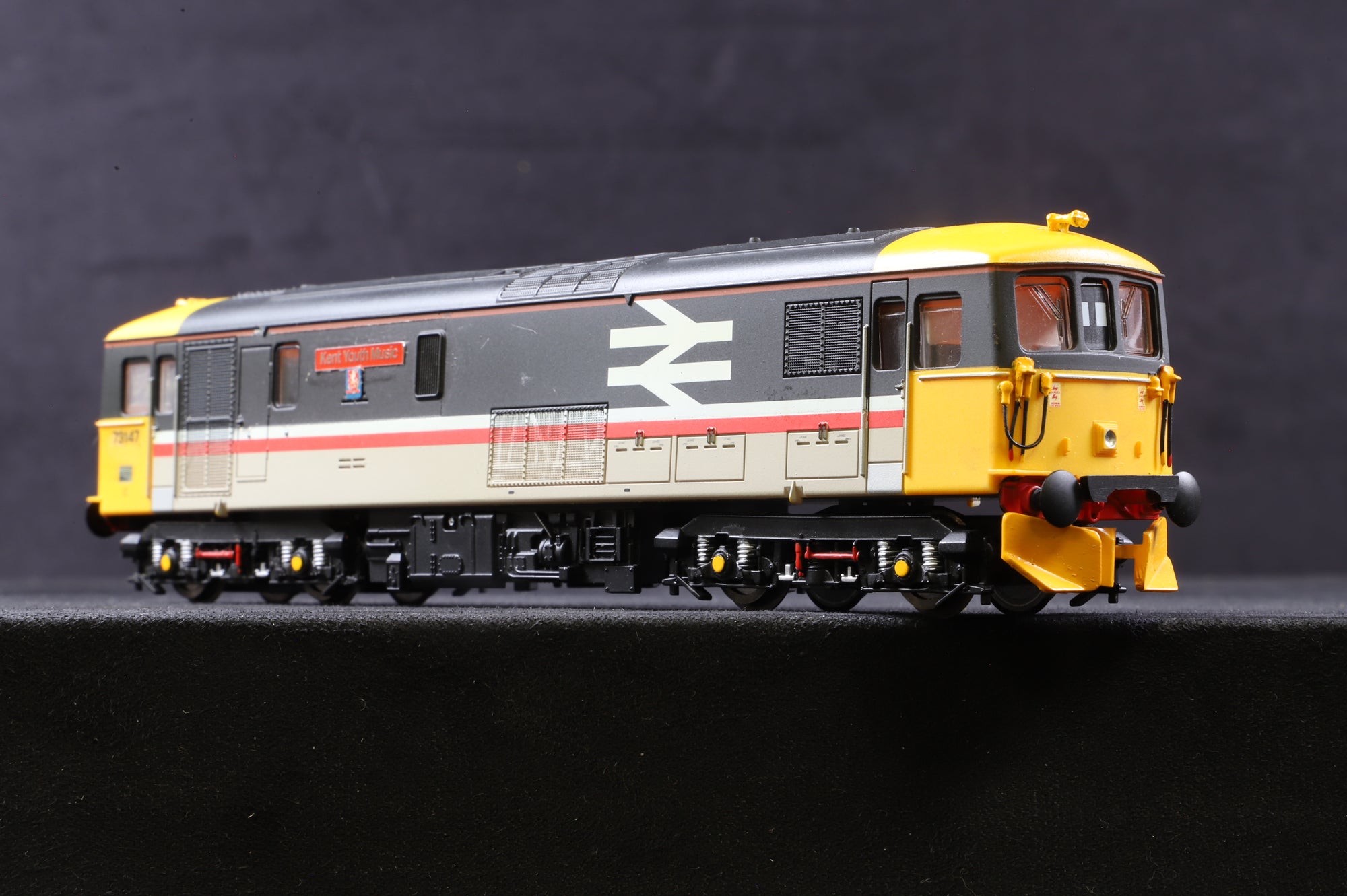 Hornby OO Class 73 '73147' Intercity Livery Kent Youth Music, Repainted, Renamed & Numbered.