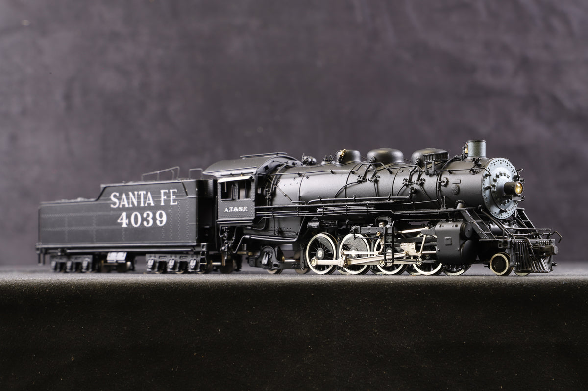 Sunset Models HO Brass 2-8-2 4000 Class &#39;4039&#39; Santa Fe AT&amp;SF Steam Locomotive