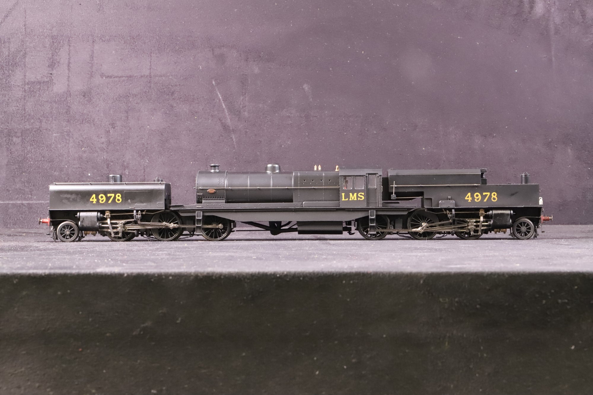 Heljan OO 266202 Beyer Garratt '4978' LMS Black Weathered