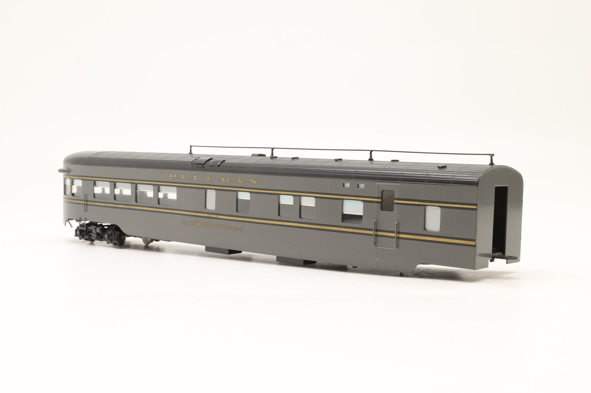 Oriental Limited HO Brass Rake of 7 The Forty-Niner Coaches