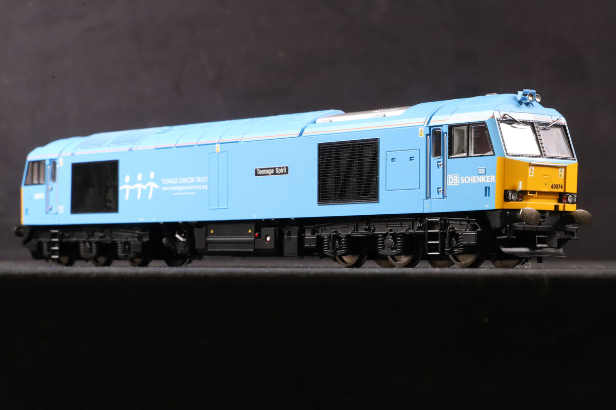 Hornby OO R2800 Class 60 60074 &#39;Teenage Spirit&#39; in EWS/DB Schenker Teenage Cancer Trust Livery