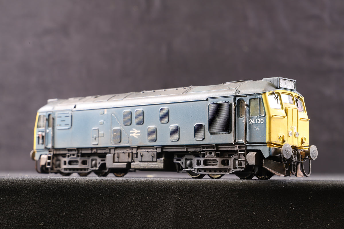 Bachmann OO 32-325 Class 24/1 &#39;24130&#39; BR Blue Weathered Converted From Class 25