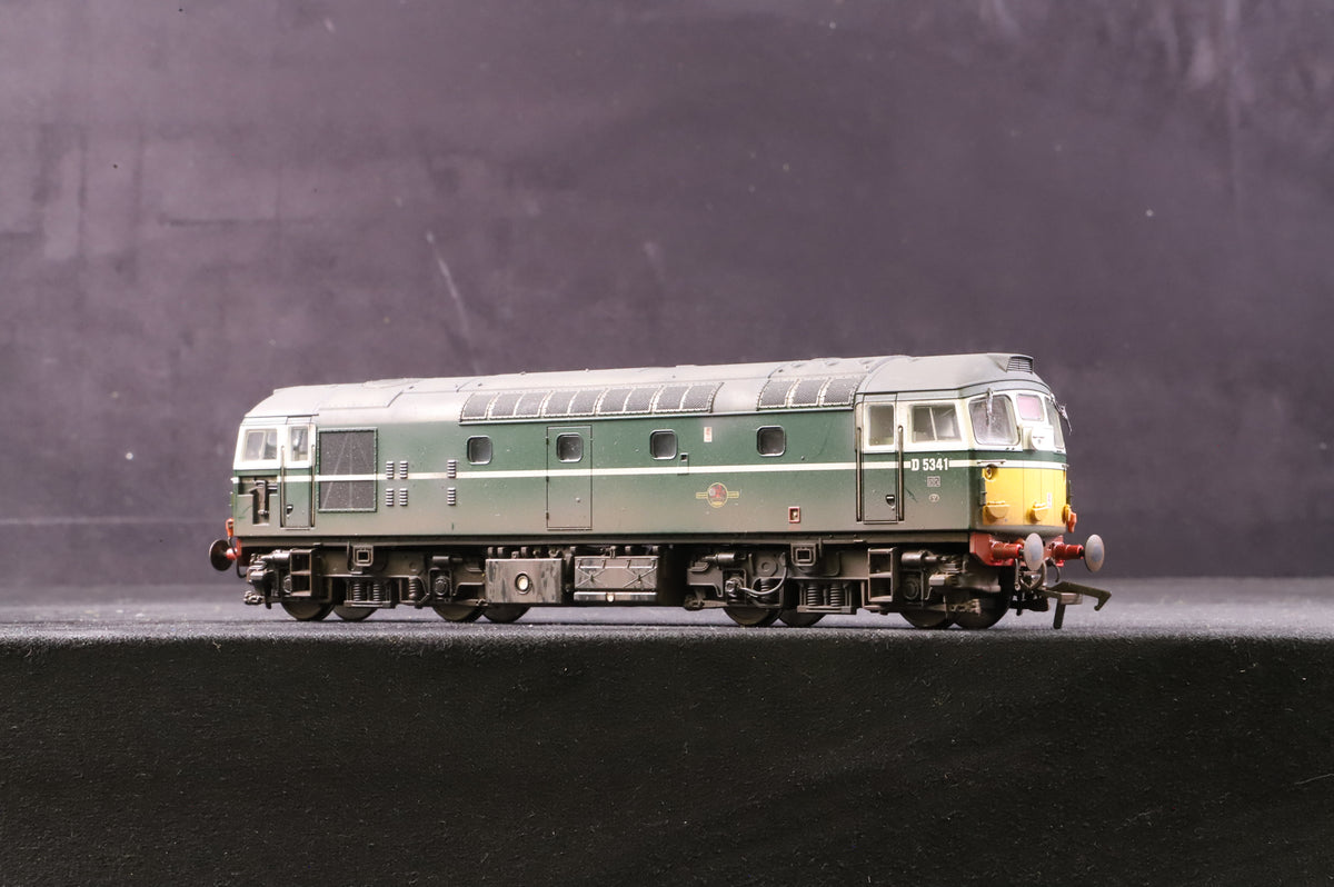 Heljan OO 2609 Class 26/1 D5341 in BR Green w/ Small Yellow Panels &amp; White Stripe - Weathered